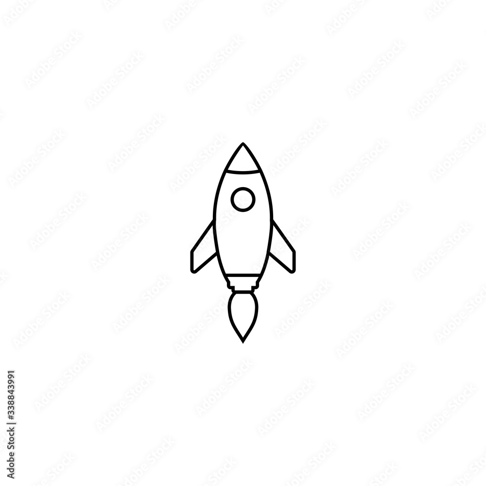 rocket icon, rocket sign and symbol vector Design rocket icon, rocket sign and symbol vector Design