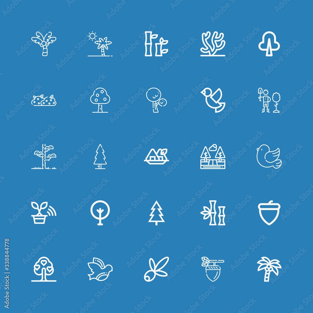 Editable 25 branch icons for web and mobile Editable 25 branch icons for web and mobile