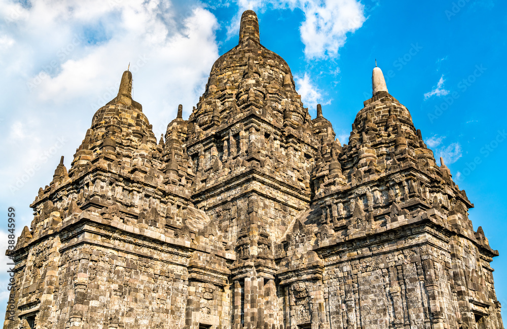 Sewu Temple at Prambanan near Yogyakarta in Central Java, Indonesia