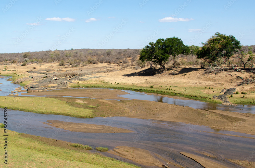 Riviere Olifants, Parc national Kruger, Afrique du Sud