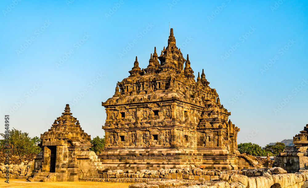 Candi Plaosan, a Buddhist temple near Prambanan in Central Java, Indonesia Candi Plaosan, a Buddhist temple near Prambanan in Central Java, Indonesia