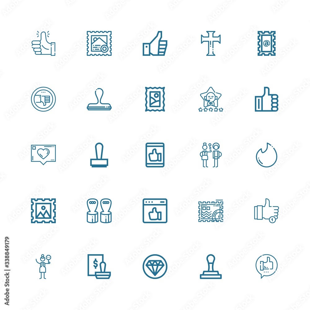 Editable 25 ok icons for web and mobile Editable 25 ok icons for web and mobile