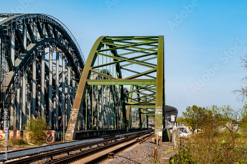 Elbbrücken mit Stahlkonstruktion in Hamburg  © yourpix