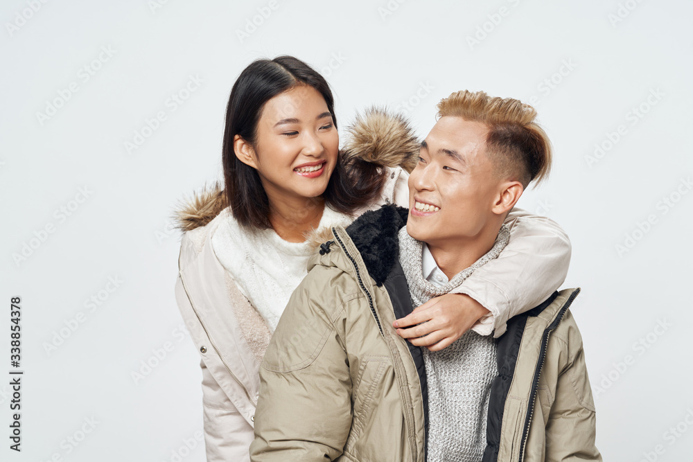 portrait of a young couple portrait of a young couple