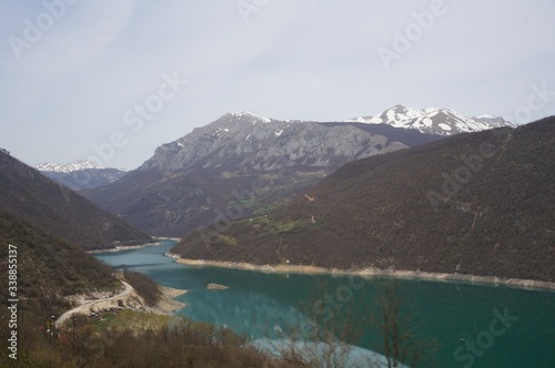 river in the mountains