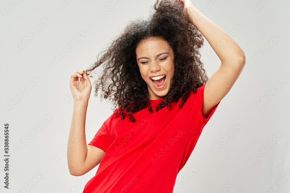 portrait of a young woman