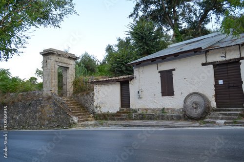 old house in the village