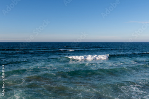 Fototapeta Naklejka Na Ścianę i Meble -  Beautiful rocky coastline and blue sea in Portugal