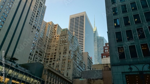 Beutiful landscape view of Manhattan. USA. New York.