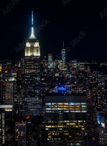 Notte a New York - vista dal Top of the Rock