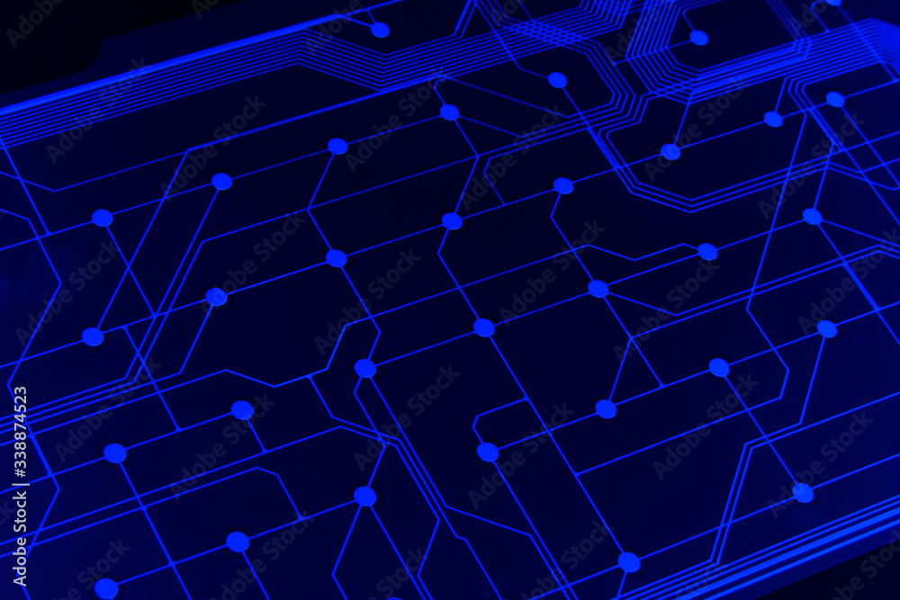 Obraz premium Printed circuit