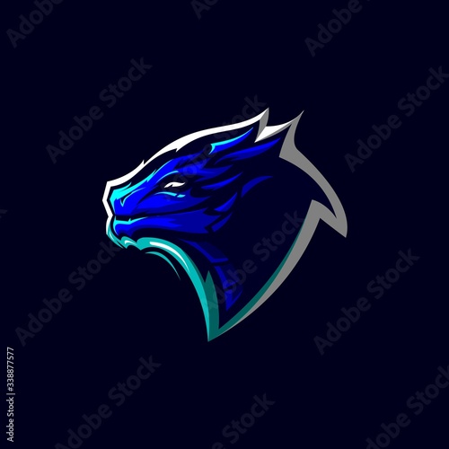dragon head mascot