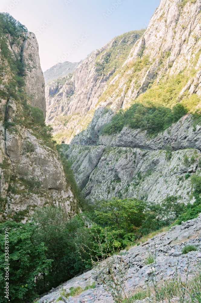 Moraca canyon, Montenegro, Europe