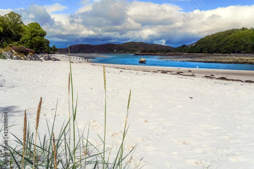 The Silver Sands of Morar at Scottish Highlands photo