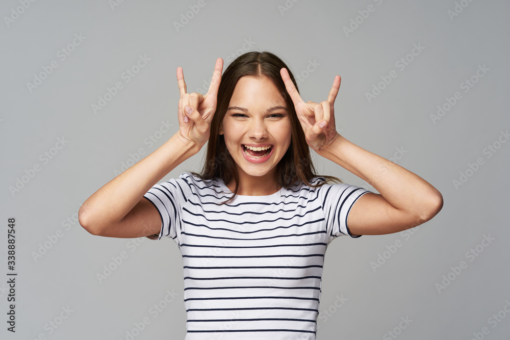 portrait of a young woman