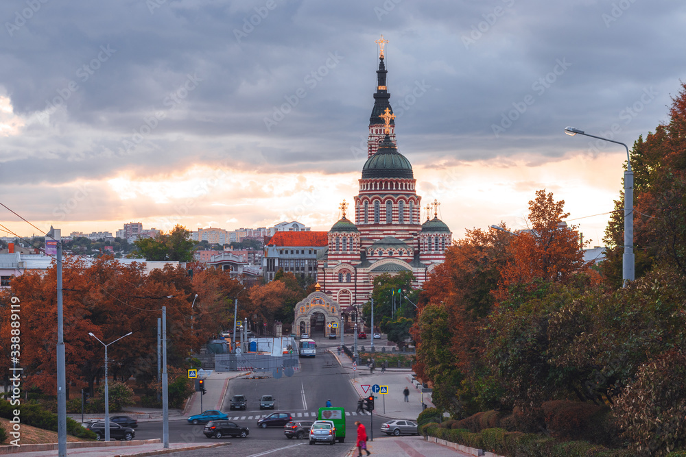 Holy Annunciation Cathedral in Khrakiv, Ukraine