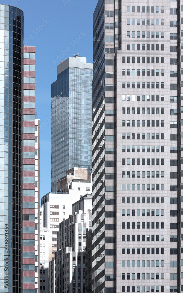 Naklejka premium Panorama New York