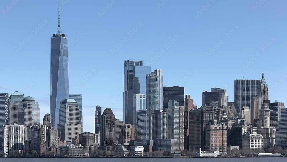 Fototapeta premium Panorama Nowego Jorku