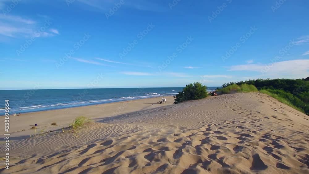 Beautiful landscape of a sunny day at the beach Beautiful landscape of a sunny day at the beach