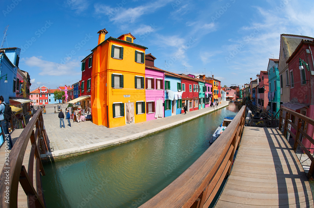 Burano Island, Venice, Veneto, Italy, Europe