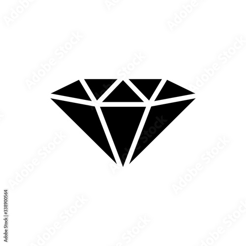 Diamond icon, sign design