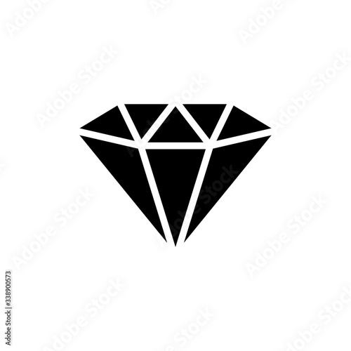 Diamond icon, sign design