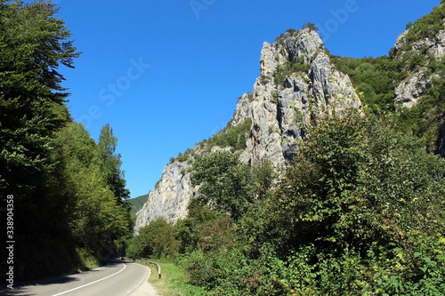 River Lim gorge between Serbia and Montenegro