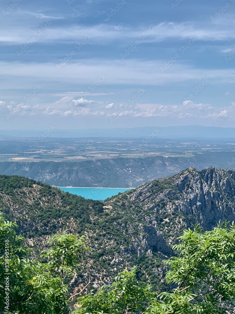 view from the top of the mountain