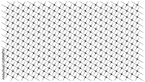 Abstract geometric pattern with the intersection of thin lines. Vector illustration