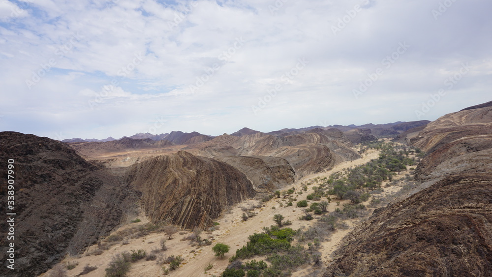 Namibia trockene Wüste 