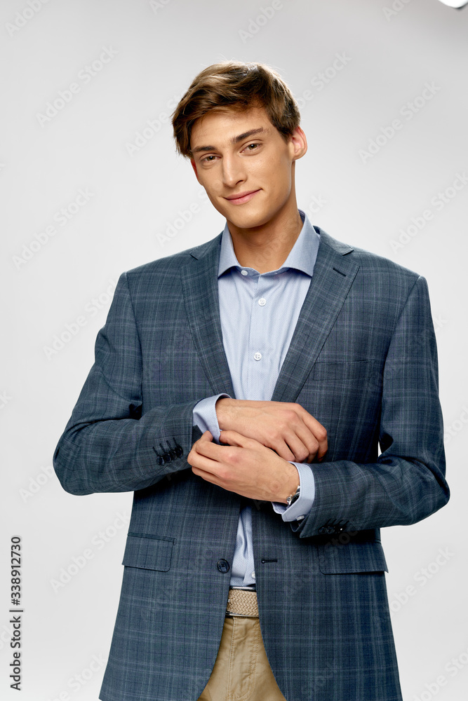 business man in suit elegant style self confidence official business man in suit elegant style self confidence official