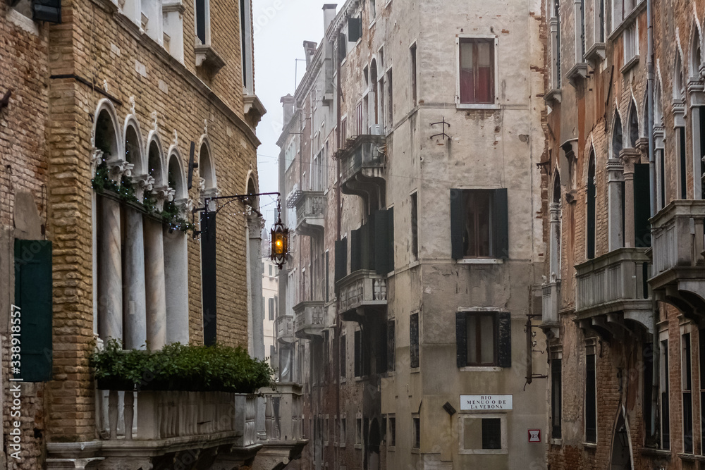 Beautiful city in north Italy. Architecture and landmarks of Venice.