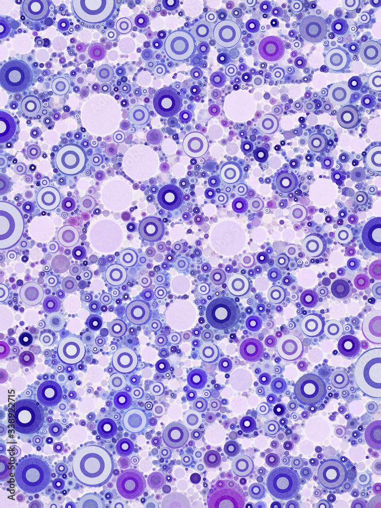 Purple Polka Dot Wallpaper Pattern