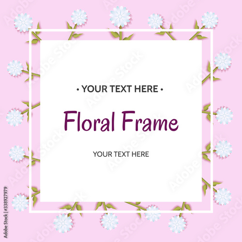 elegant beautiful floral banner © Fauzi Arts
