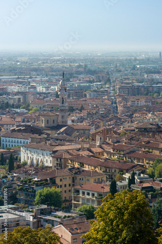 The City of Bergamo, Italy