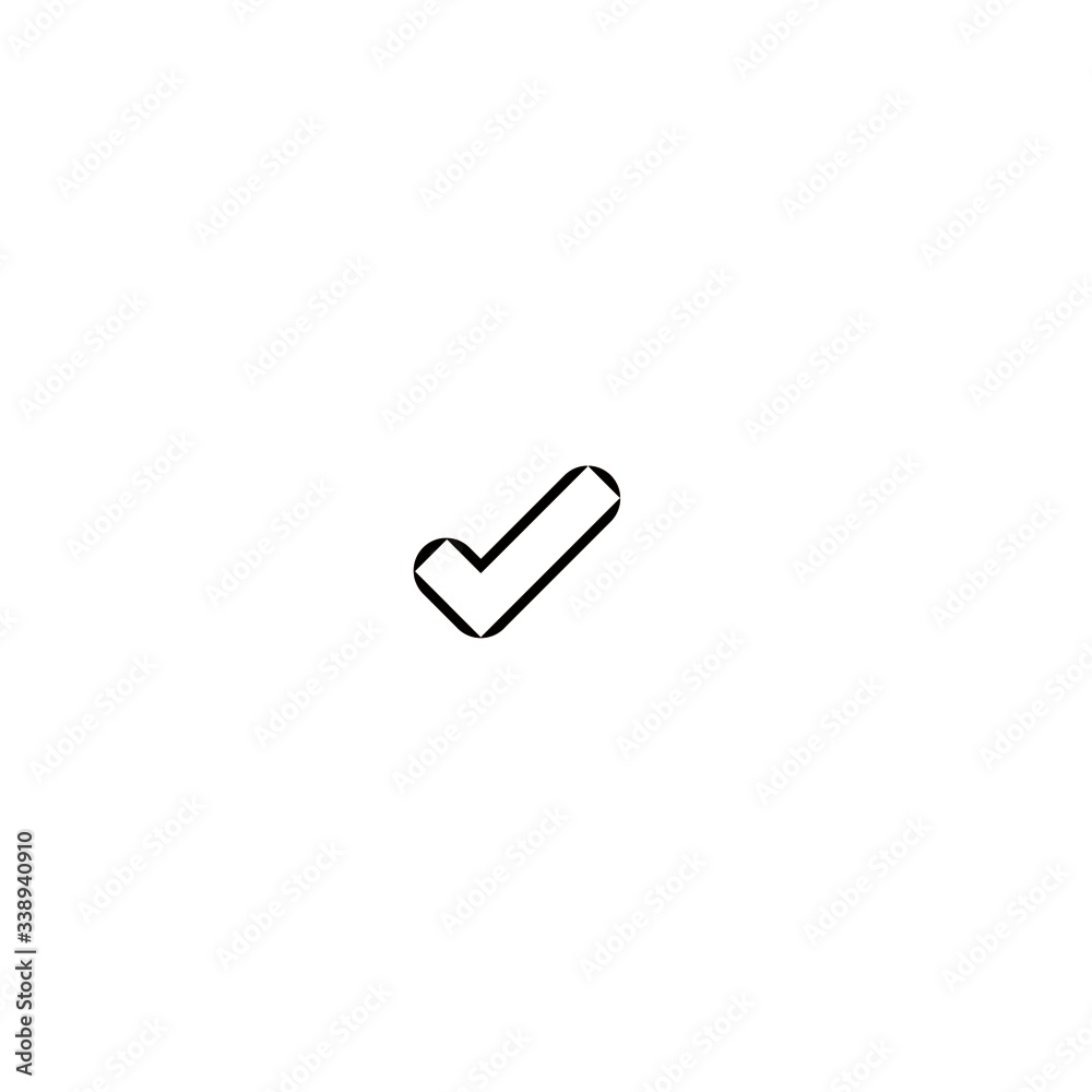 Check mark icon design eps 10 Check mark icon design eps 10
