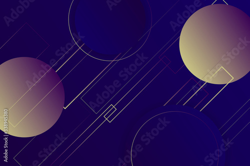 Hipster landing page 3d dark violet neon colors