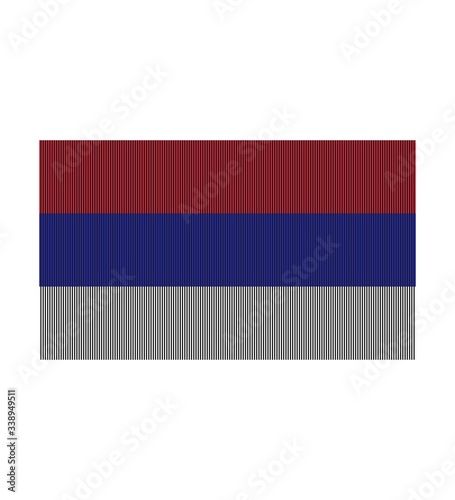 Flag of Republika Srpska .
The National Flag of Republika Srpska 
