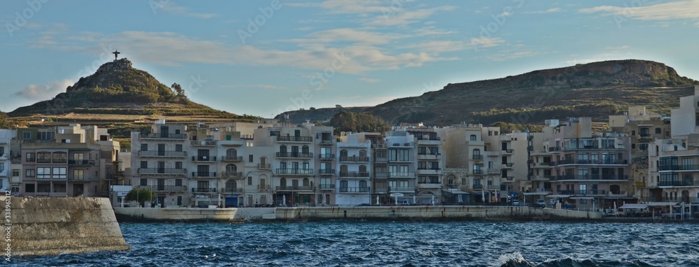 Naklejka premium The Island of Gozo.