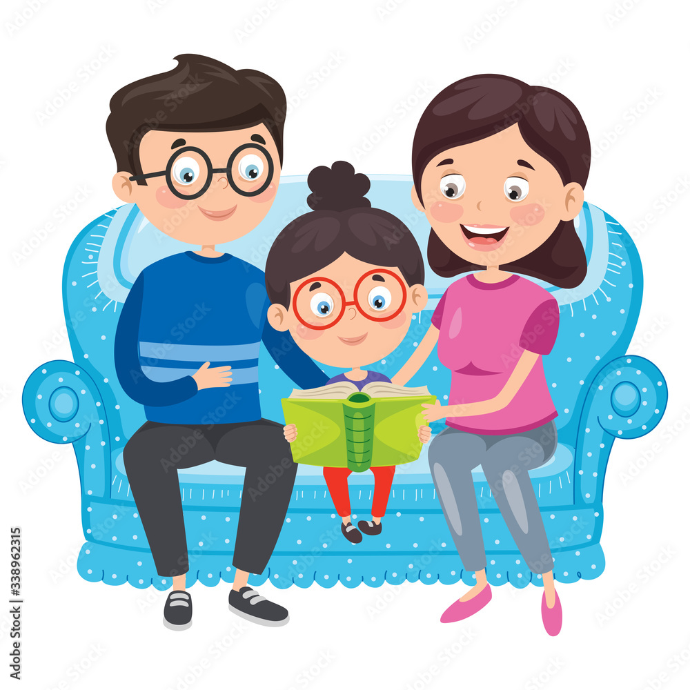 Cute Funny Child Reading Book Cute Funny Child Reading Book