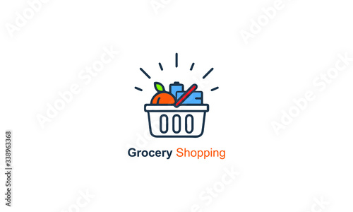 new grocery logo design