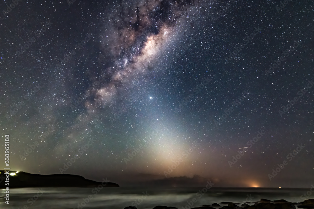 Milky Way Night Sky