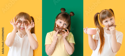 Collage of photos with litt...