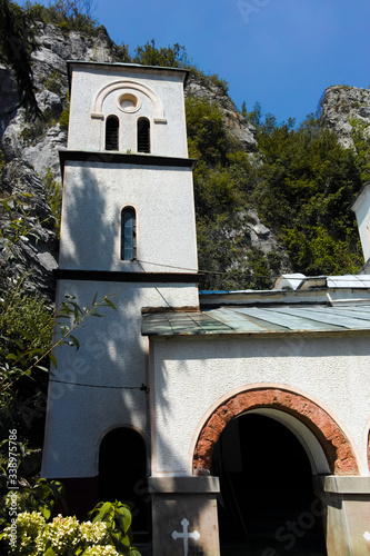 Gornjak Monastery near town of Petrovac, Serbia photo