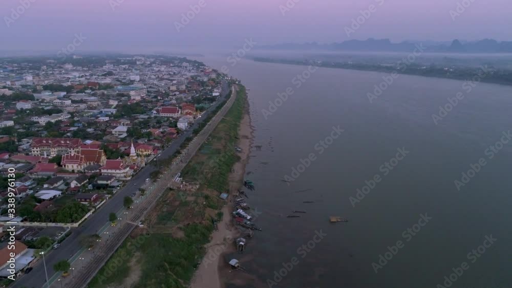 Beautiful view Mekong River on above Thailand. Beautiful view Mekong River on above Thailand.