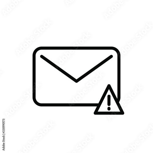 Free Download E-mail Icon Logo Template Vector Business Address Company, Communication Tecnology Emblem Isolated Illustration, Outline Solid Background White
 - GFXLoad