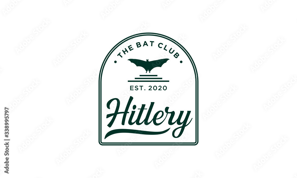bat design logo for your business