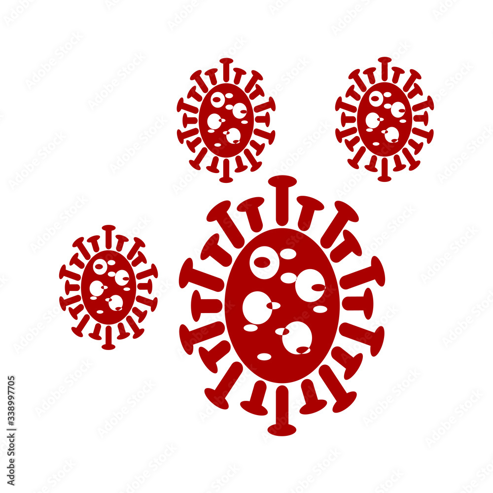 corona, covid 19 icon design, flat style trendy collection corona, covid 19 icon design, flat style trendy collection
