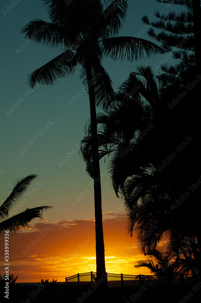 Obraz premium Sunset, Maui, Hawaii