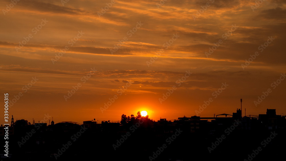 Atardecer peru arequipa
